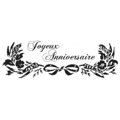 Achat Tampon Joyeux Anniversaire Pas Cher