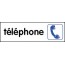 PLAQUE TELEPHONE