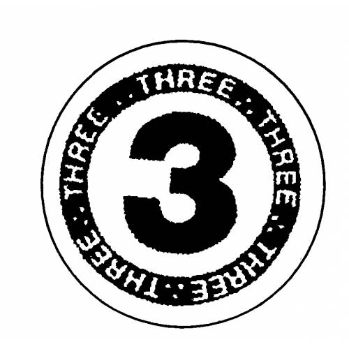 Three chiffre 3