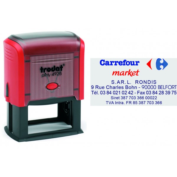 Tampon Auto Encreur Trodat En Plusieurs Couleurs Printy 4928