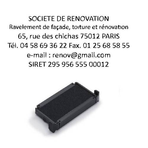 Empreinte + encreur tampon Printy Trodat 4915 Empreinte + encreur tampon Printy Trodat 4915