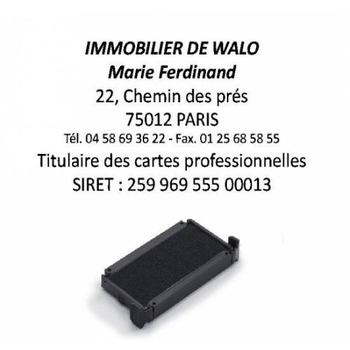 Empreinte + encreur tampon Printy Trodat 4928 Empreinte + encreur tampon Printy Trodat 4928