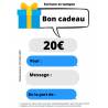 Bon cadeau de 20€