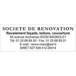 Empreinte seule Tampon printy trodat 4915