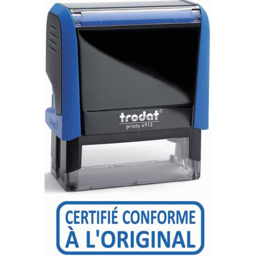 tampon CERTIFIE CONFORME A L ORIGINAL standard automatique