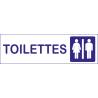 Plaque toilettes