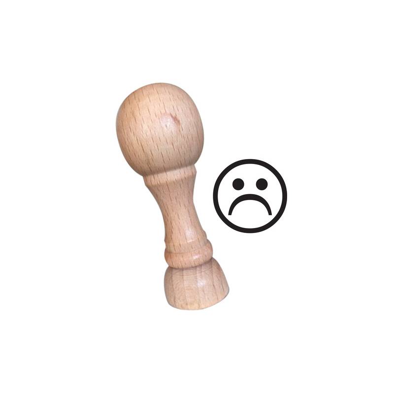 Tampon smiley triste n°20
