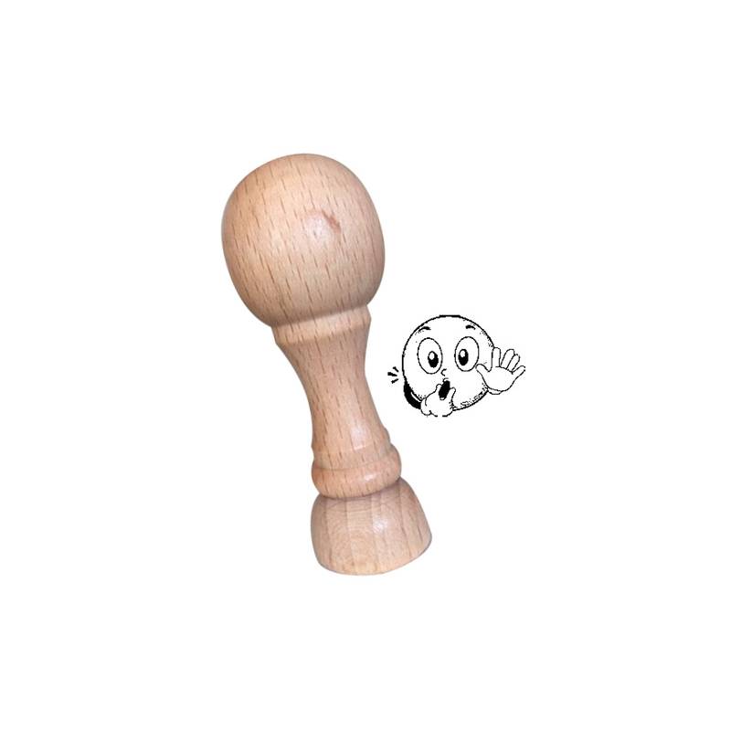 Tampon smiley choqué n°227