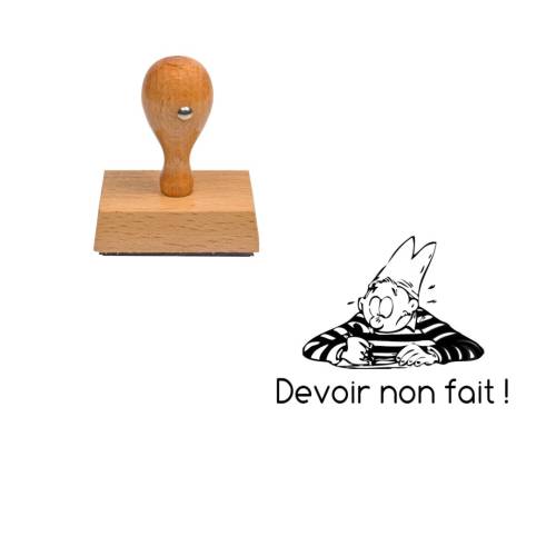 Tampon enseignant devoir non fait n°156 Tampon enseignant devoir non fait n°156