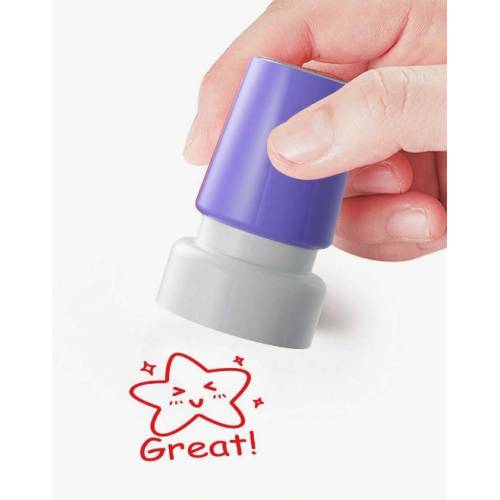 Tampon encreur enseignant Great étoile