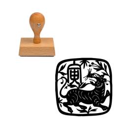 Tampon animaux Tableau dragon