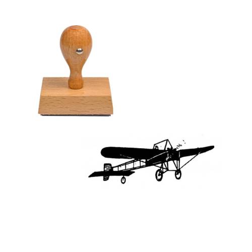 Tampon Aéroplane en bois Tampon Aéroplane en bois
