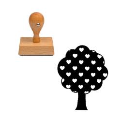 Tampon Arbre en cœur