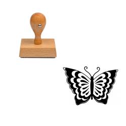 Tampon animaux Magnifique papillon en bois