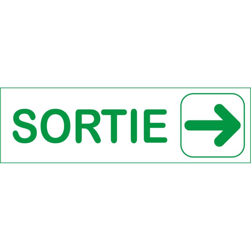 Plaque Sortie droite