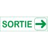 Plaque Sortie droite