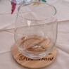 Sous verre en bois