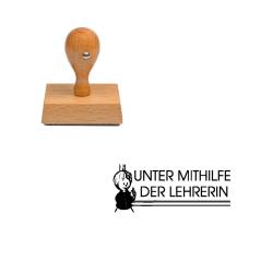 Tampon allemand Unter mithilfe der lehrerien