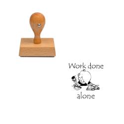 Tampon anglais Work done alone