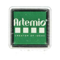 Encreur Artemio mini format pour bois et papier vert foncé