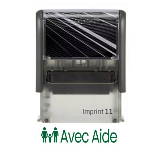 Tampon encreur enseignant Avec aide (imprint) Tampon encreur enseignant Avec aide (imprint)