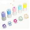 Tampons smiley texte personnalisé x5